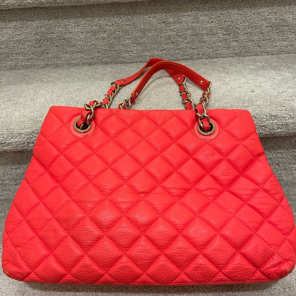 100% authentic Kate Spade Maryanne bright orange quilted - Picture 5 of 7